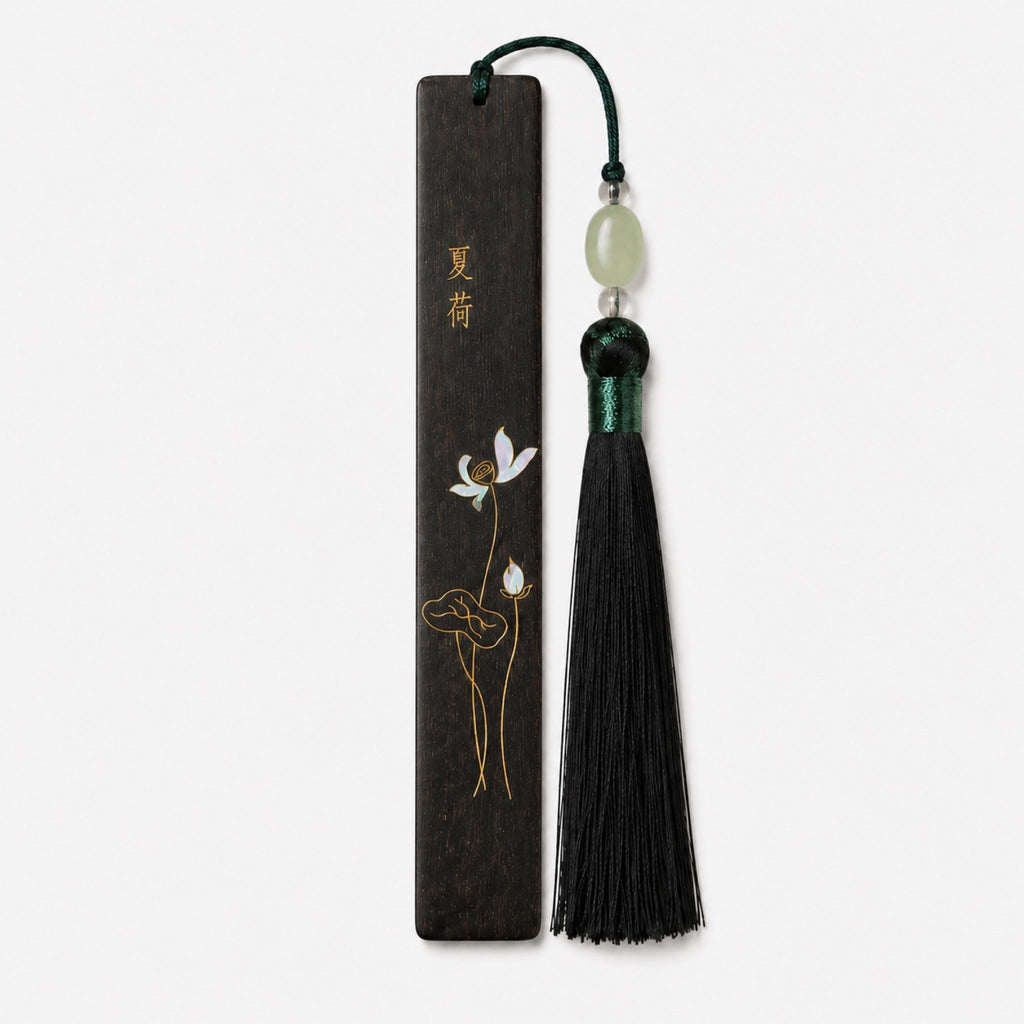 Summer Lotus bookmark in the Four Seasons set